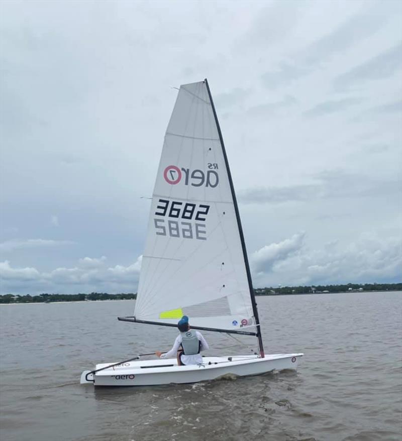 RS Aero North American Championships at Bay-Waveland YC, Mississippi, USA photo copyright Mallory Page Edwards taken at Bay-Waveland Yacht Club and featuring the  class