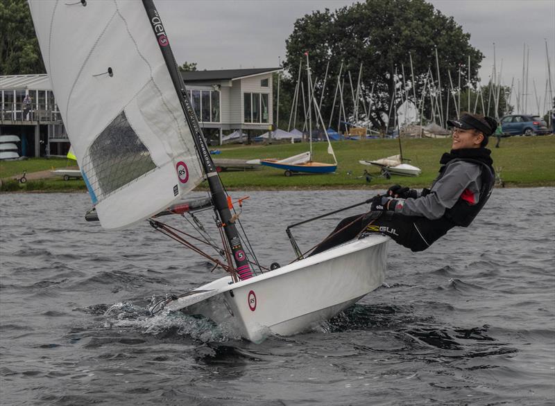 Isis Bemrose racing on bank holiday Monday at Notts County Sailing Club - photo © David Eberlin