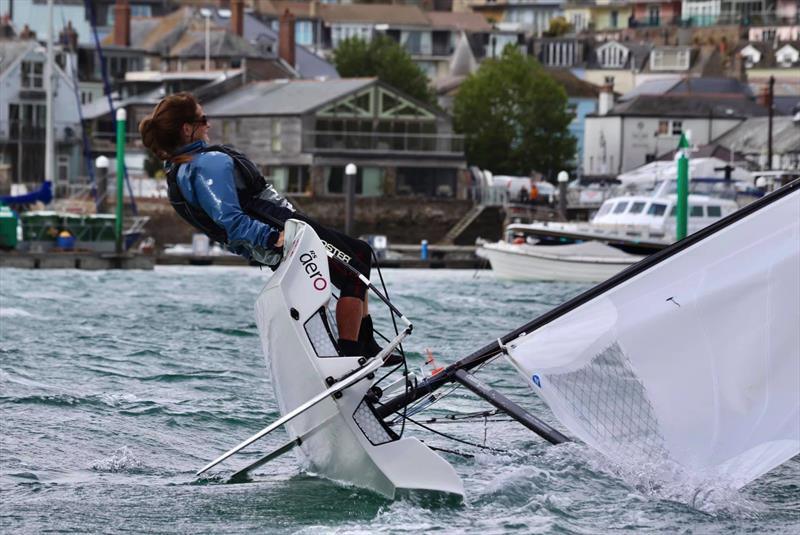 Salcombe RS Aero Open photo copyright Lucy Barrett Burn taken at Salcombe Yacht Club and featuring the  class