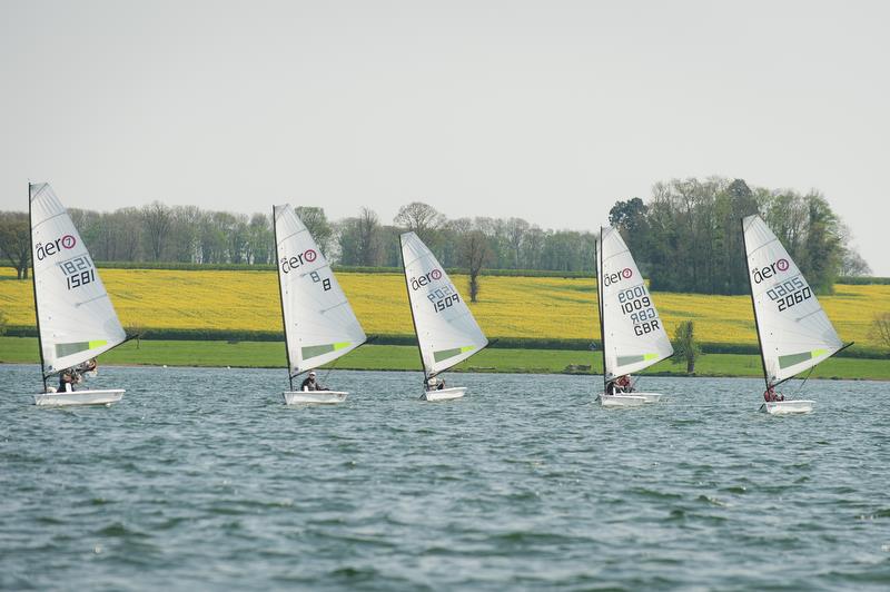RS Aero fleet in action at RS Sprint Championship 2018 - photo © Peter Fothergill