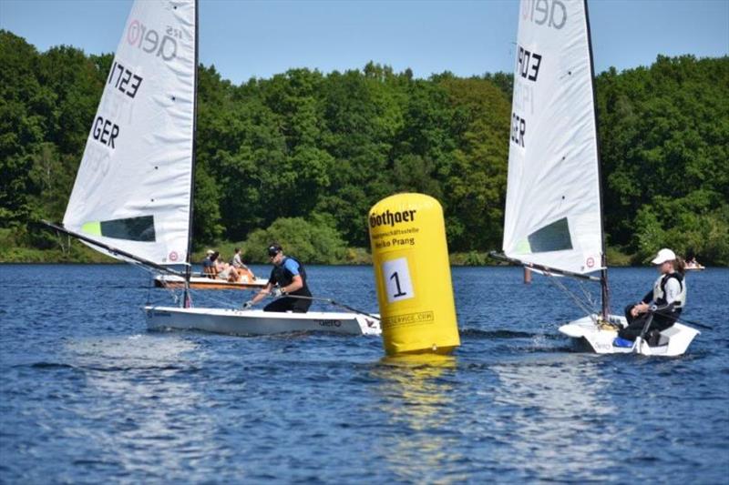 Juliane Barthel – Haltern RS Aero Challenge photo copyright Marcus Cremer taken at Segelclub Prinzensteg and featuring the  class