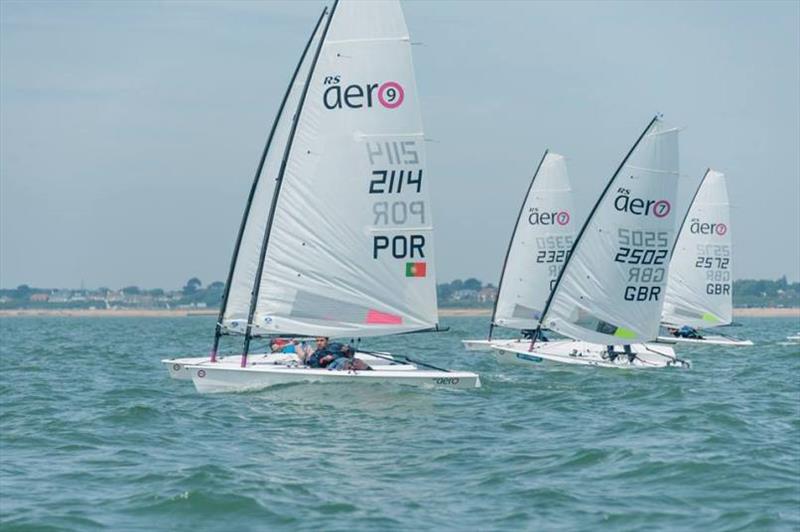 RS Aeros at Lee-on-Solent SC – Round 3 of UK Southern Circuit - photo © Lee-on-the-Solent Sailing Club
