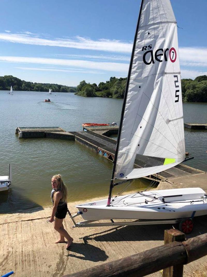 Sutton Bingham Open Meeting – Round 2 of RS Aero Southwest Mini Series photo copyright Sutton Bingham Sailing Club taken at Sutton Bingham Sailing Club and featuring the  class