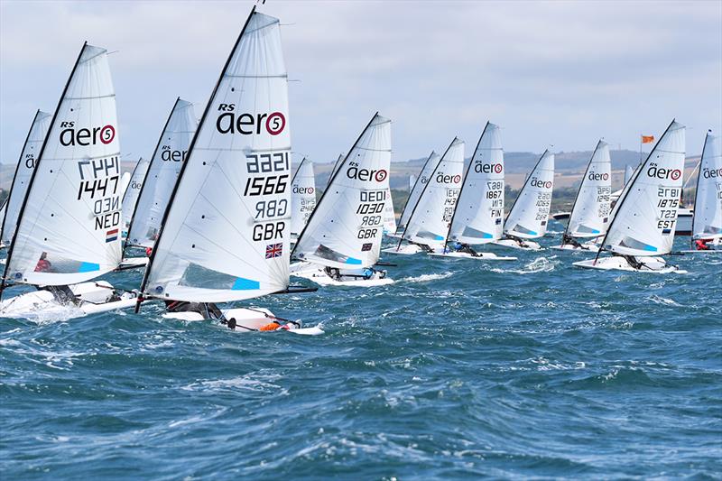 2018 RS Aero World Championship - Day 3 - photo © Steve Greenwood