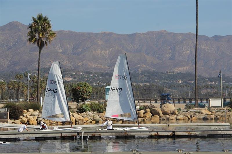 RS Aeros at the Santa Barbara Goblin Regatta in California photo copyright Cheryl Muir taken at Santa Barbara Sailing Club and featuring the  class