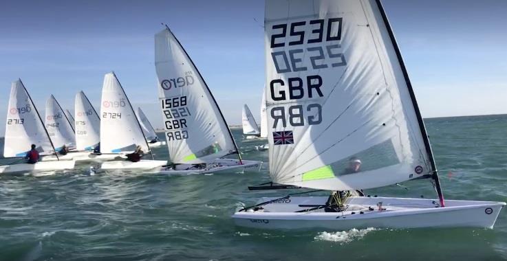 RS Aero Youth Winter Training  photo copyright Sam Whaley taken at Hayling Island Sailing Club and featuring the  class