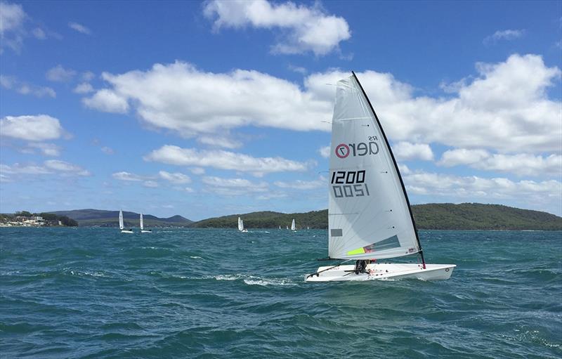 Rhett Gowans - RS Aero National Championship 2018 at Port Stephens - photo © Sailing Raceboats