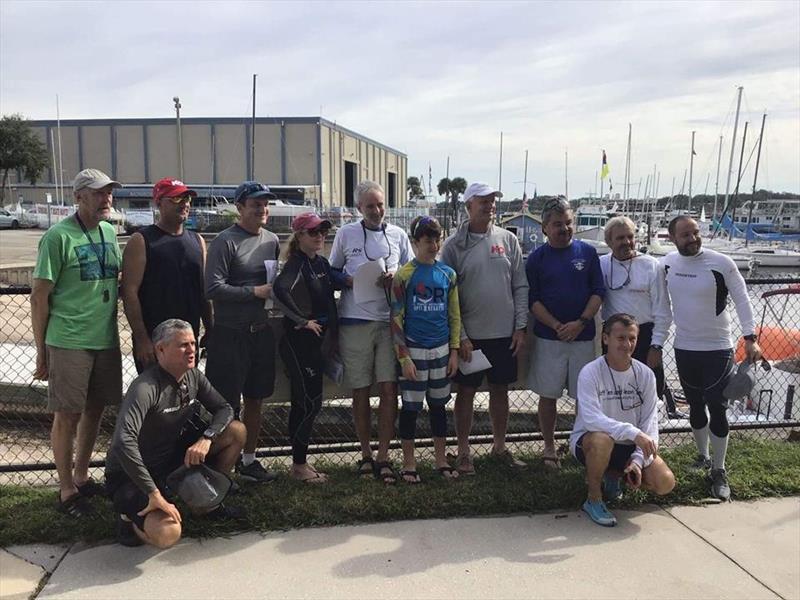 RS Aeros at the Sanford Sailfest Regatta on Lake Monroe, Florida - photo © RS Aero US Class Association