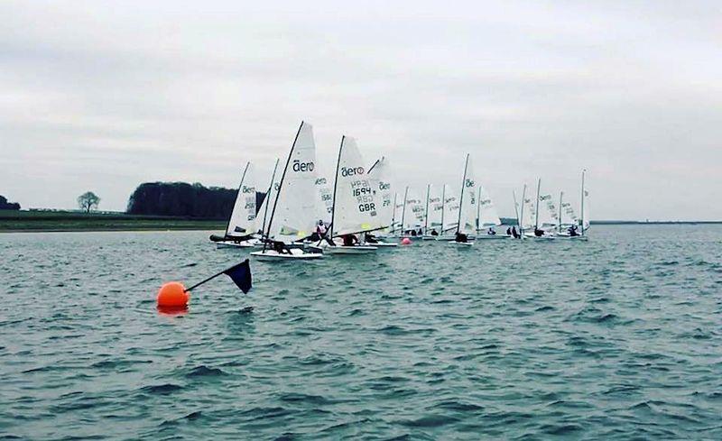 RS Aero Youth Winter Training at Rutland  photo copyright George Cousins taken at Rutland Sailing Club and featuring the  class