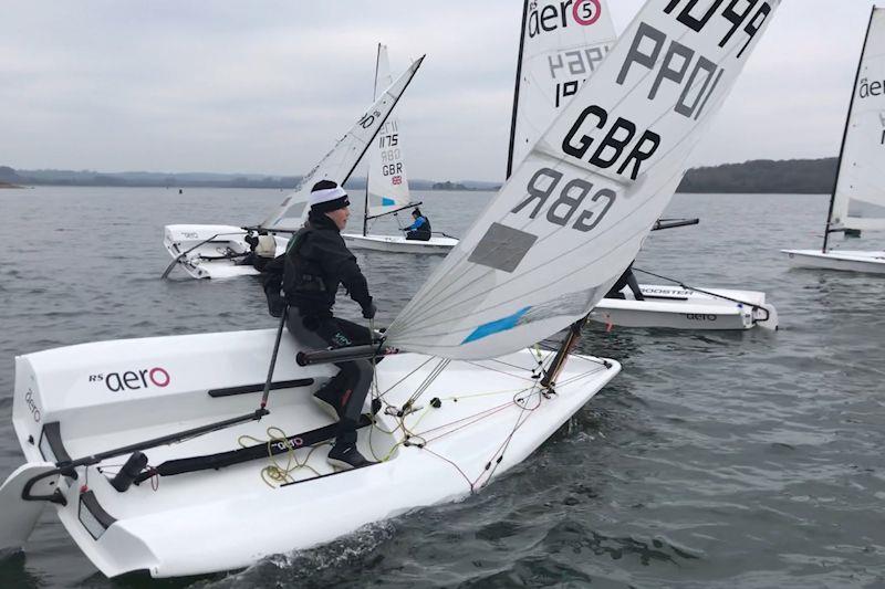 RS Aero Youth Winter Training at Rutland  photo copyright Ross Harvey taken at Rutland Sailing Club and featuring the  class