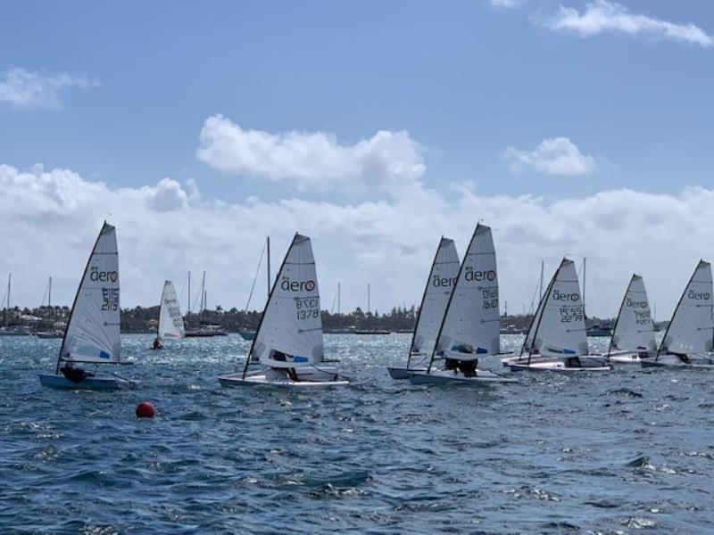 RS Aero North American Midwinters at Palm Beach Sailing Club photo copyright Patrick Sullivan taken at Palm Beach Sailing Club, Florida and featuring the  class