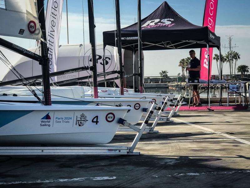 Olympic Equipment Trials - RS Aero photo copyright RS Sailing taken at  and featuring the  class