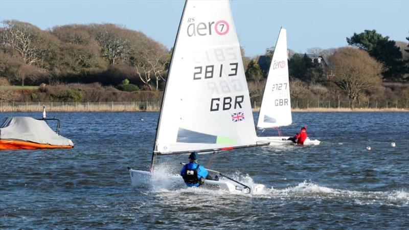 RS Aero Lymington Christmas Stadium Racing photo copyright Richard Russell taken at  and featuring the  class