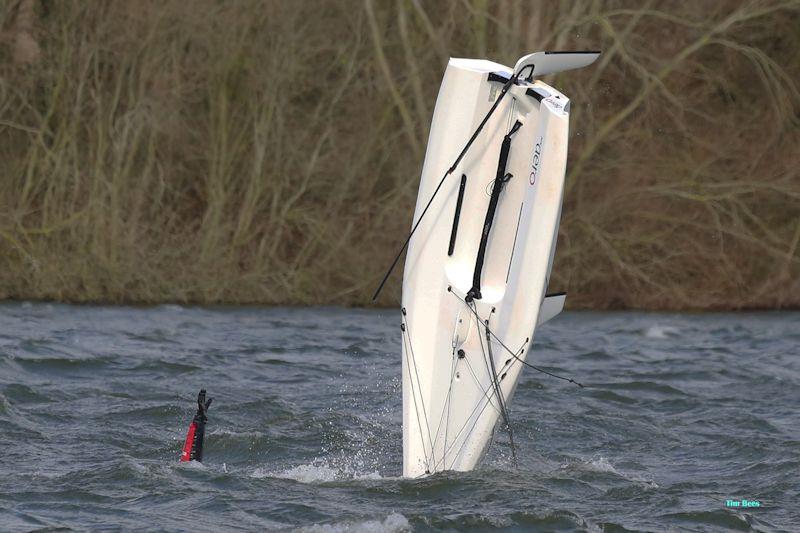 ...but a good chance to practice some synchronised moves - week 8 of the Alton Water Fox's Chandlery & Anglian Water Frostbite Series - photo © Tim Bees