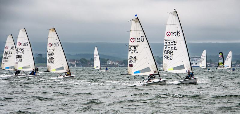 RS Aeros at the 2021 Lymington Dinghy Regatta - photo © Paul French