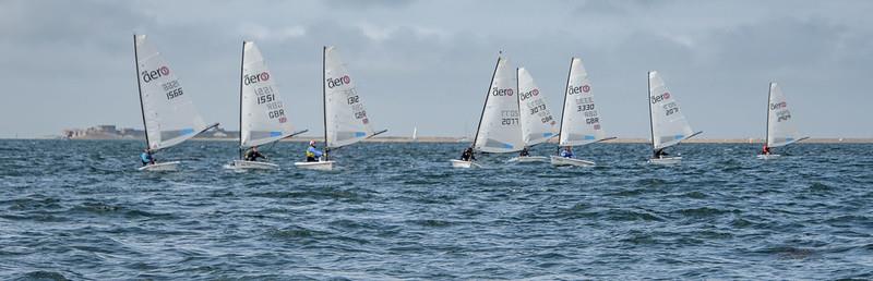 RS Aeros at the 2021 Lymington Dinghy Regatta - photo © Paul French