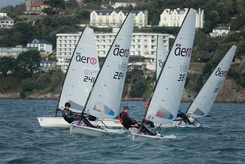 RS Aero UK Youth Championships & Coaching at Torbay photo copyright Andrew Peaty taken at Royal Torbay Yacht Club and featuring the  class
