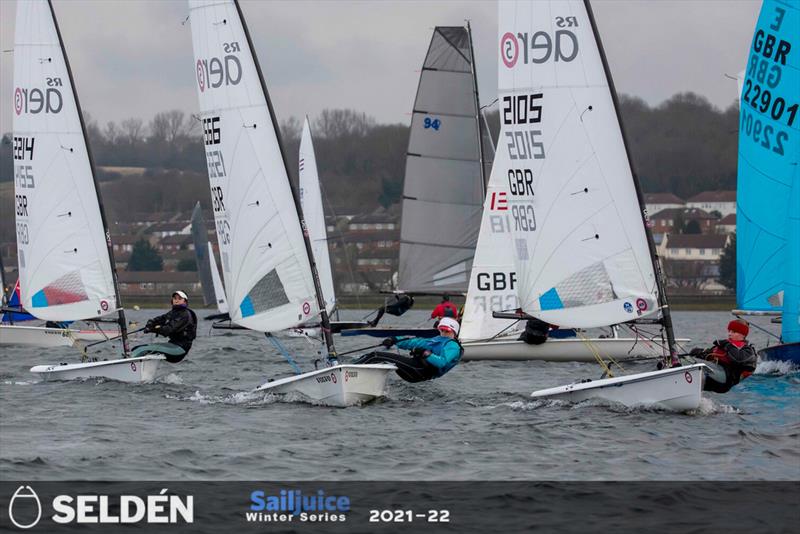 First ever King George Gallop forms part of the SailJuice Winter Series photo copyright Tim Olin / www.olinphoto.co.uk taken at King George Sailing Club and featuring the  class