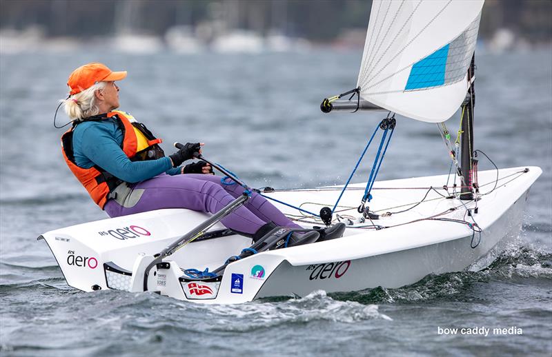 RS Aero East Coast Championships, Day 2, Pittwater photo copyright Bow Caddy Media taken at Royal Prince Alfred Yacht Club and featuring the  class