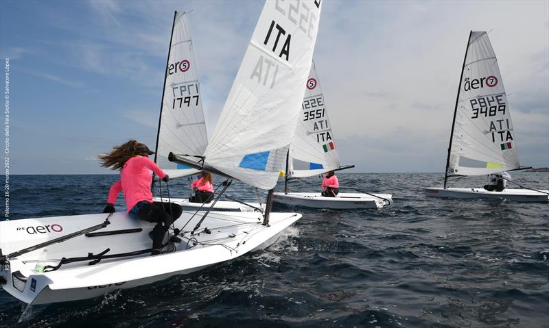 RS Aero Palermo International Training Camp and Regatta 2022 photo copyright Salvatore Lopez taken at Circolo della Vela Sicilia and featuring the  class