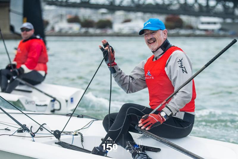 Dave West in an RS Aero took line honours in B Division in the recent Bridge to Bean - photo © RNZYS Media