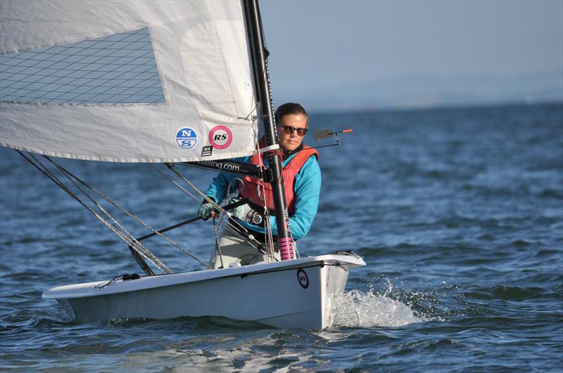 Zoe Hawkins is a regular competitor in her RS Aero at French Bay YC, sailing in a mixed class fleet. photo copyright Brent Withers taken at  and featuring the RS Aero class