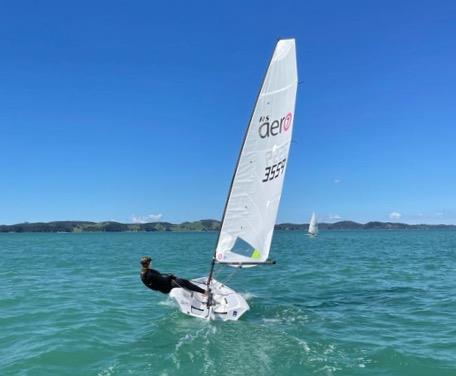 Kate Rasmussen  sailing at Maraetai photo copyright Rasmussen Archives taken at  and featuring the  class