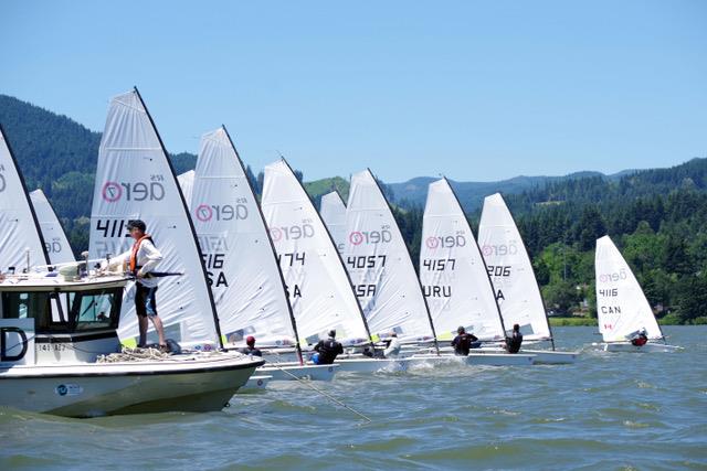 RS Aero Worlds at Cascade Locks, Oregon day 1 - photo © Bill Symes