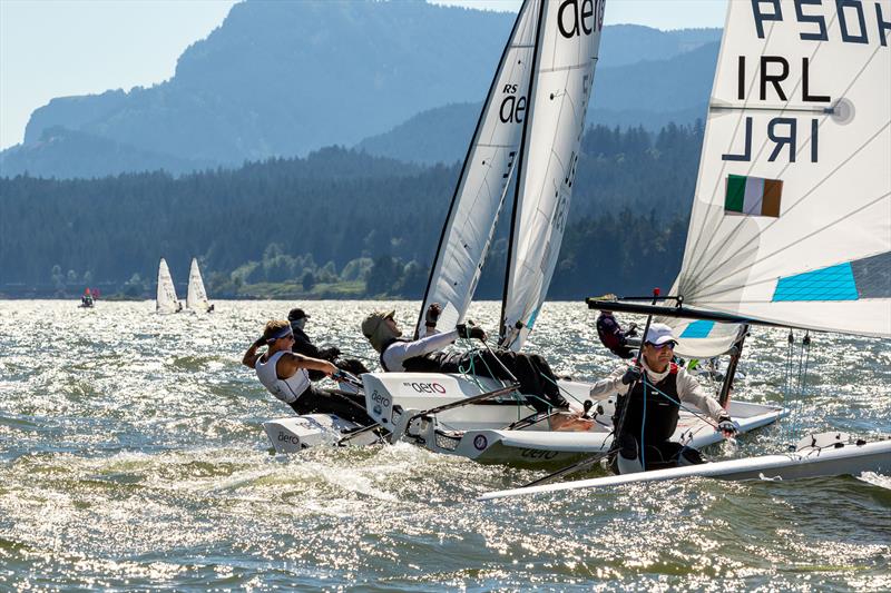 RS Aero Worlds at Cascade Locks, Oregon day 2 - photo © Bob Stawicki