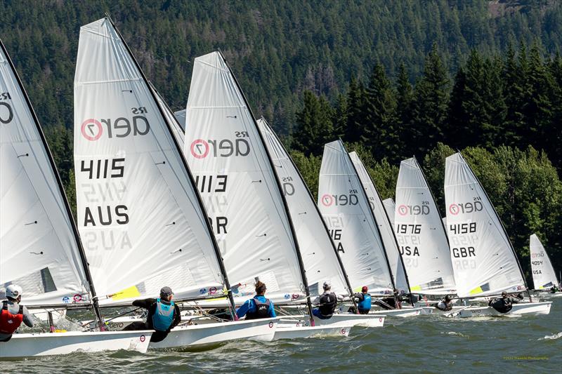 RS Aero Worlds at Cascade Locks, Oregon day 2 - photo © Bob Stawicki