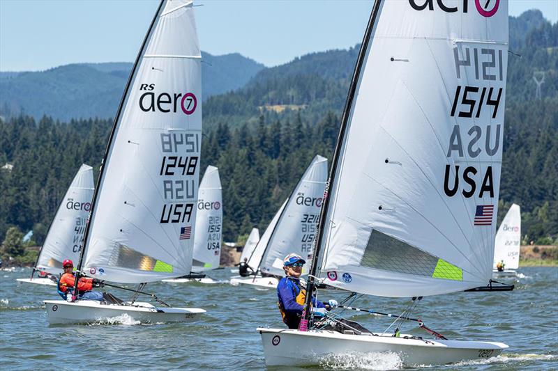RS Aero Worlds at Cascade Locks, Oregon day 4