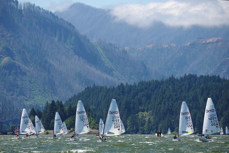 RS Aero Worlds at Cascade Locks, Oregon day 5 photo copyright Bill Symes taken at Columbia Gorge Racing Association and featuring the  class