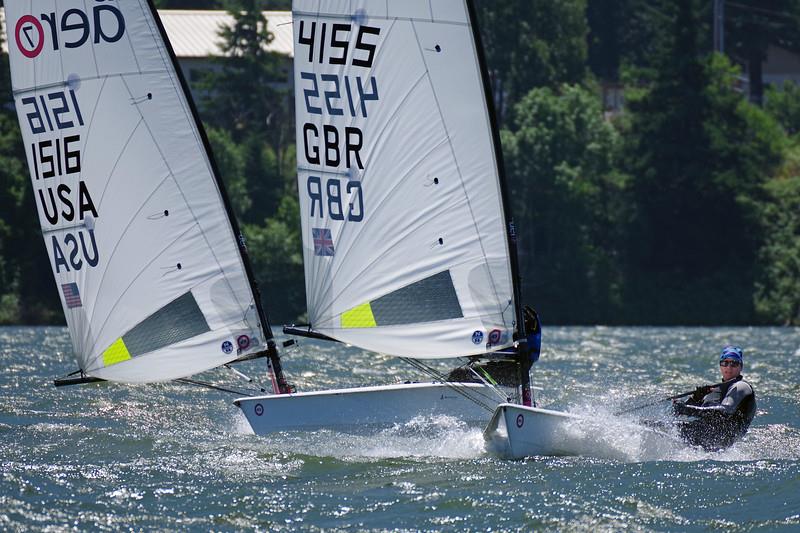 RS Aero Worlds at Cascade Locks, Oregon day 5 photo copyright Bill Symes taken at Columbia Gorge Racing Association and featuring the  class