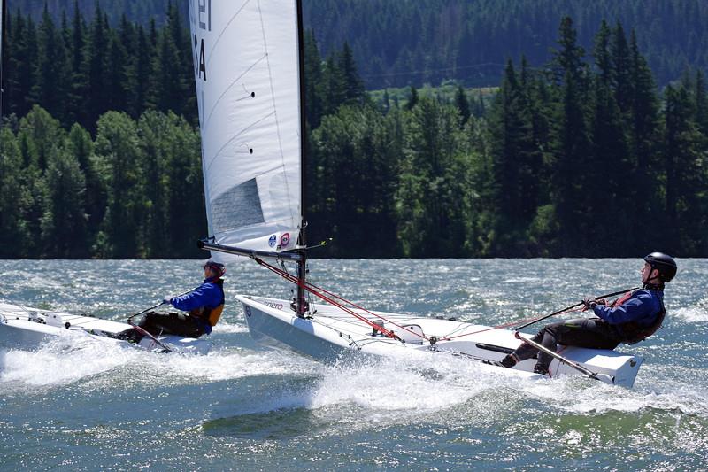 RS Aero Worlds at Cascade Locks, Oregon day 5 - photo © Bill Symes