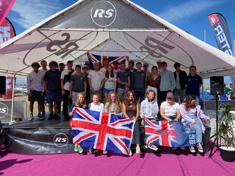 Team GBR ahead of the first ever RS Aero Youth World Championship - photo © RS Aero Class