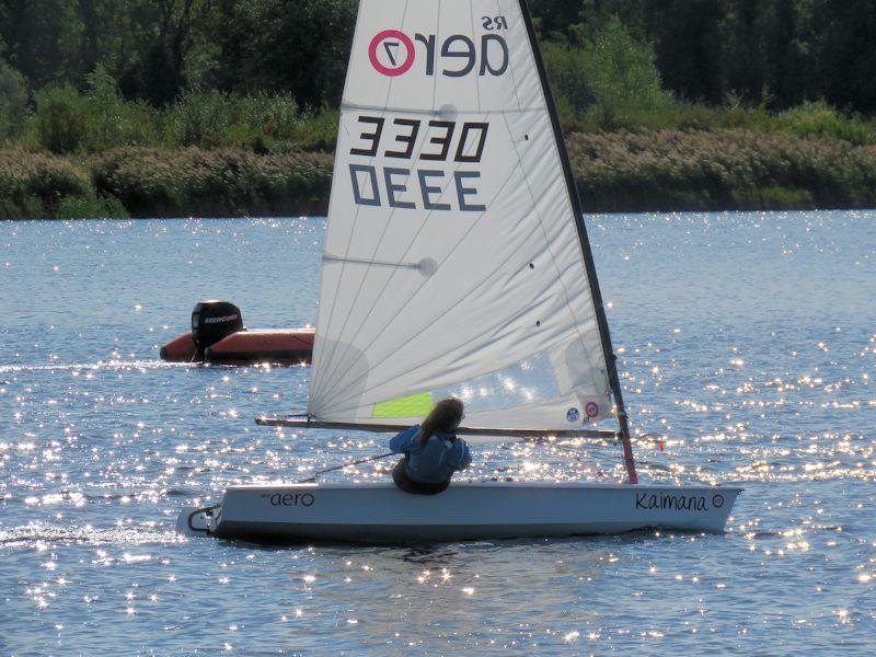 Iona Willows wins the 7 fleet at the RS Aero UK Womens Championship and Coaching at Bowmoor photo copyright Stephen Tanner taken at Bowmoor Sailing Club and featuring the  class