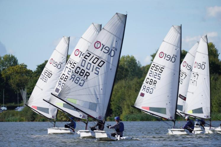 Papercourt RS Aero Open photo copyright Mark Carleton taken at Papercourt Sailing Club and featuring the  class