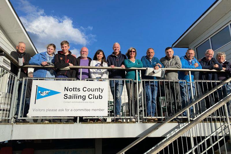 Aero competitiors - Singlehander open meeting at Notts County photo copyright Kathryn Hinsliff-Smith taken at Notts County Sailing Club and featuring the  class