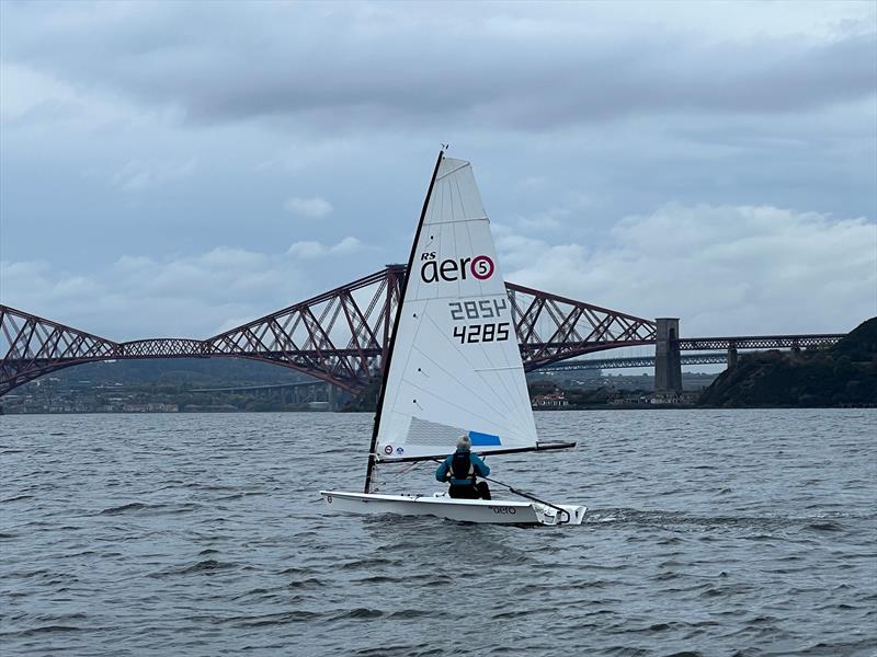 RS Aeros at the Dalgety Bay SC Open photo copyright Steve Webb taken at Dalgety Bay Sailing Club and featuring the  class