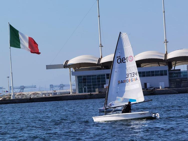 RS Aero European Youth Team Racing Championship in Cagliari, Sardinia: GBR 2 photo copyright Italian Naval League of Sulcis taken at La Società Canottieri Ichnusa and featuring the  class