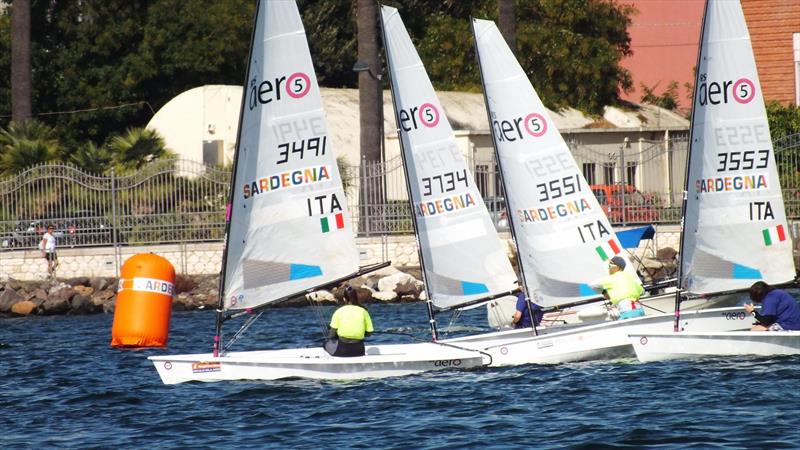 RS Aero European Youth Team Racing Championship in Cagliari, Sardinia: ITA 2 vs LAT 1 photo copyright Italian Naval League of Sulcis taken at La Società Canottieri Ichnusa and featuring the  class