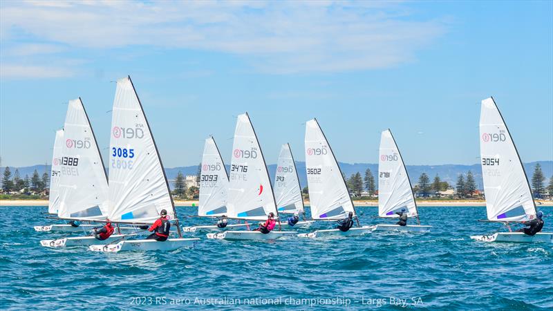 RS Aero Australian National Championship 2023 - photo © Largs Bay Sailing Club