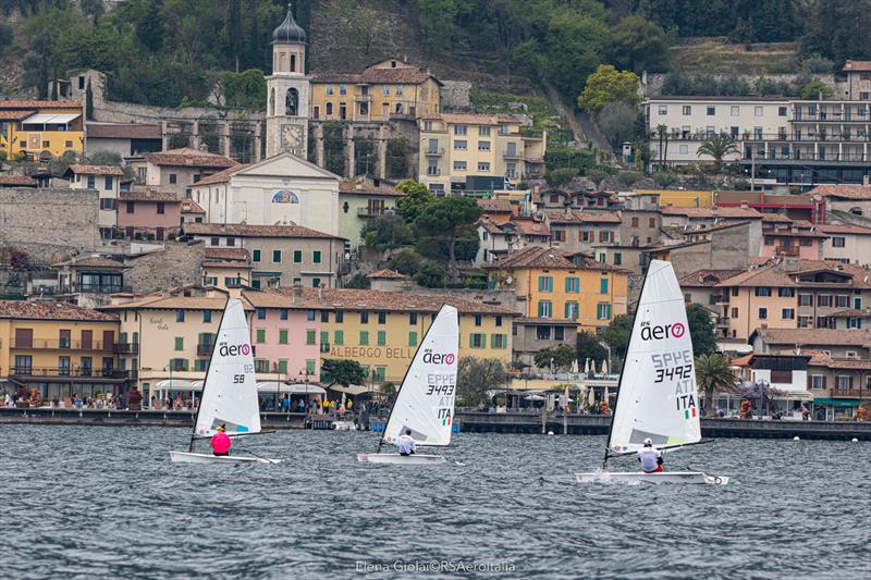 Italian RS Aero National Regatta series at Limone, Garda photo copyright Elena Giolai taken at Limone Garda Sailing ASD and featuring the RS Aero 7 class