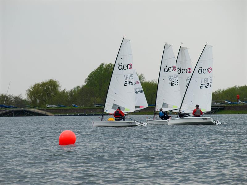 RS Aero UK Spring Championship photo copyright Island Barn Reservoir Sailing Club taken at Island Barn Reservoir Sailing Club and featuring the RS Aero 7 class