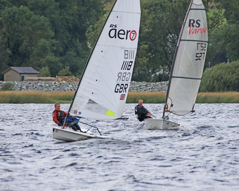 2023 Border Counties Midweek Sailing Series at Bala photo copyright John Hunter taken at Bala Sailing Club and featuring the RS Aero 7 class