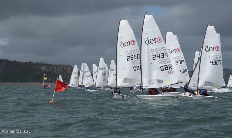 RS Aero 5 & 7 UK National Championship and International Open photo copyright Alistair Mackay taken at Tenby Sailing Club and featuring the RS Aero 7 class