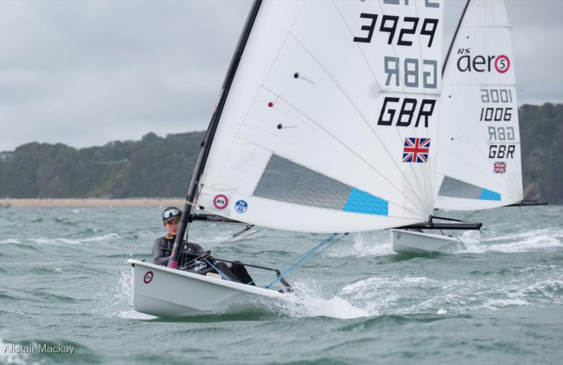 RS Aero 5 & 7 UK National Championship and International Open photo copyright Alistair Mackay taken at Tenby Sailing Club and featuring the RS Aero 5 class