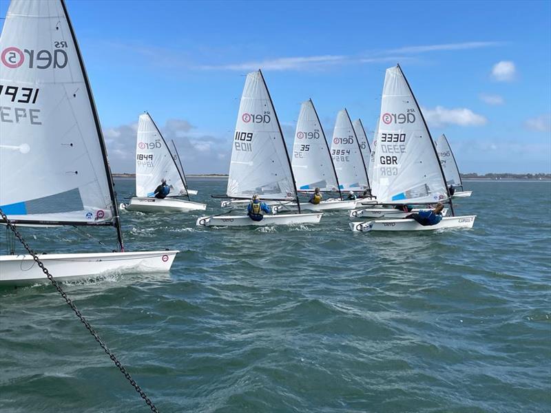 RS Aero UK Womens Championship at Hayling Island photo copyright Emma Toman taken at Hayling Island Sailing Club and featuring the RS Aero 5 class