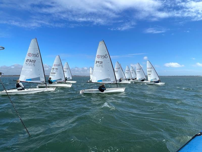 RS Aero UK Womens Championship at Hayling Island photo copyright Emma Toman taken at Hayling Island Sailing Club and featuring the RS Aero 5 class