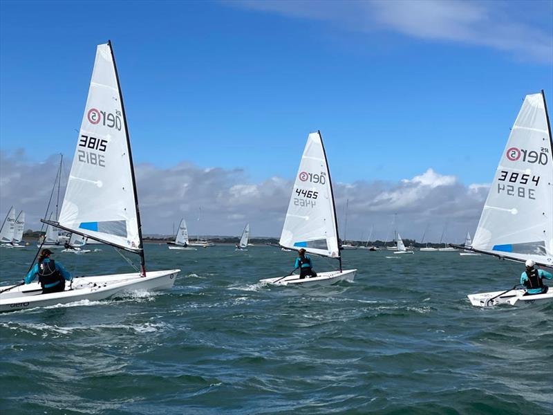 RS Aero UK Womens Championship at Hayling Island photo copyright Emma Toman taken at Hayling Island Sailing Club and featuring the RS Aero 5 class